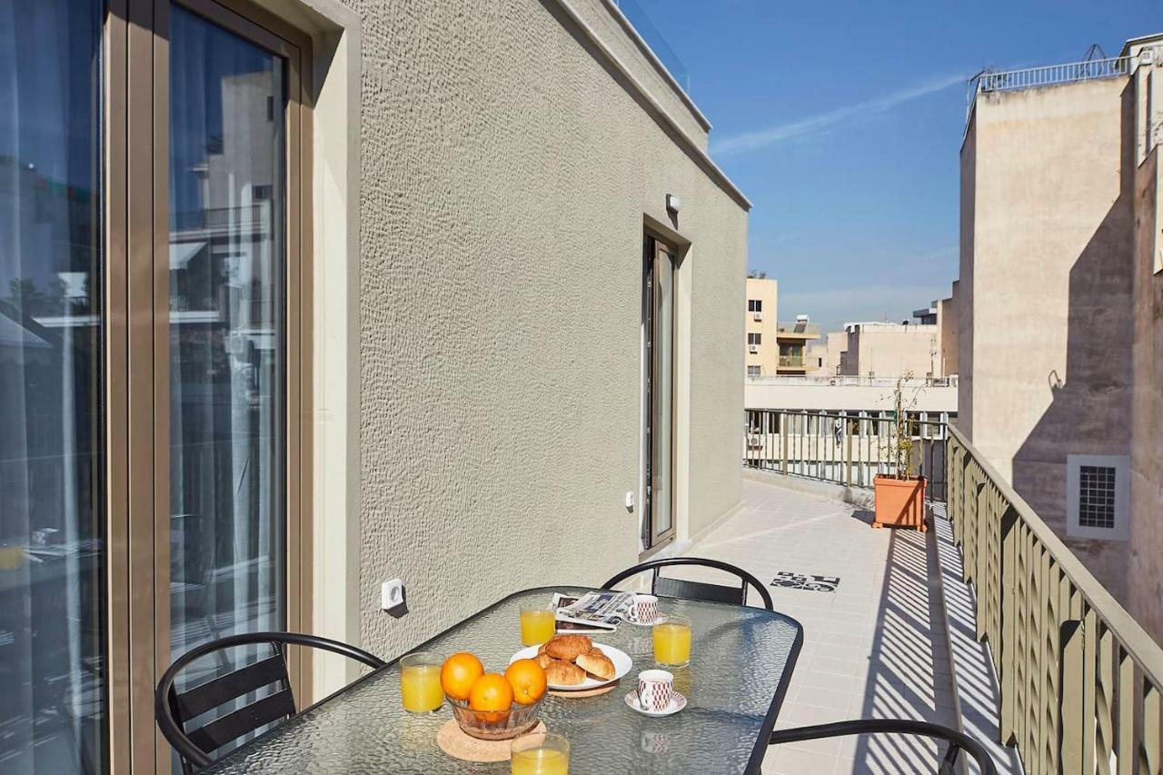 Spacious Suite W. Huge Balcony + Acropolis View Atenas Exterior foto